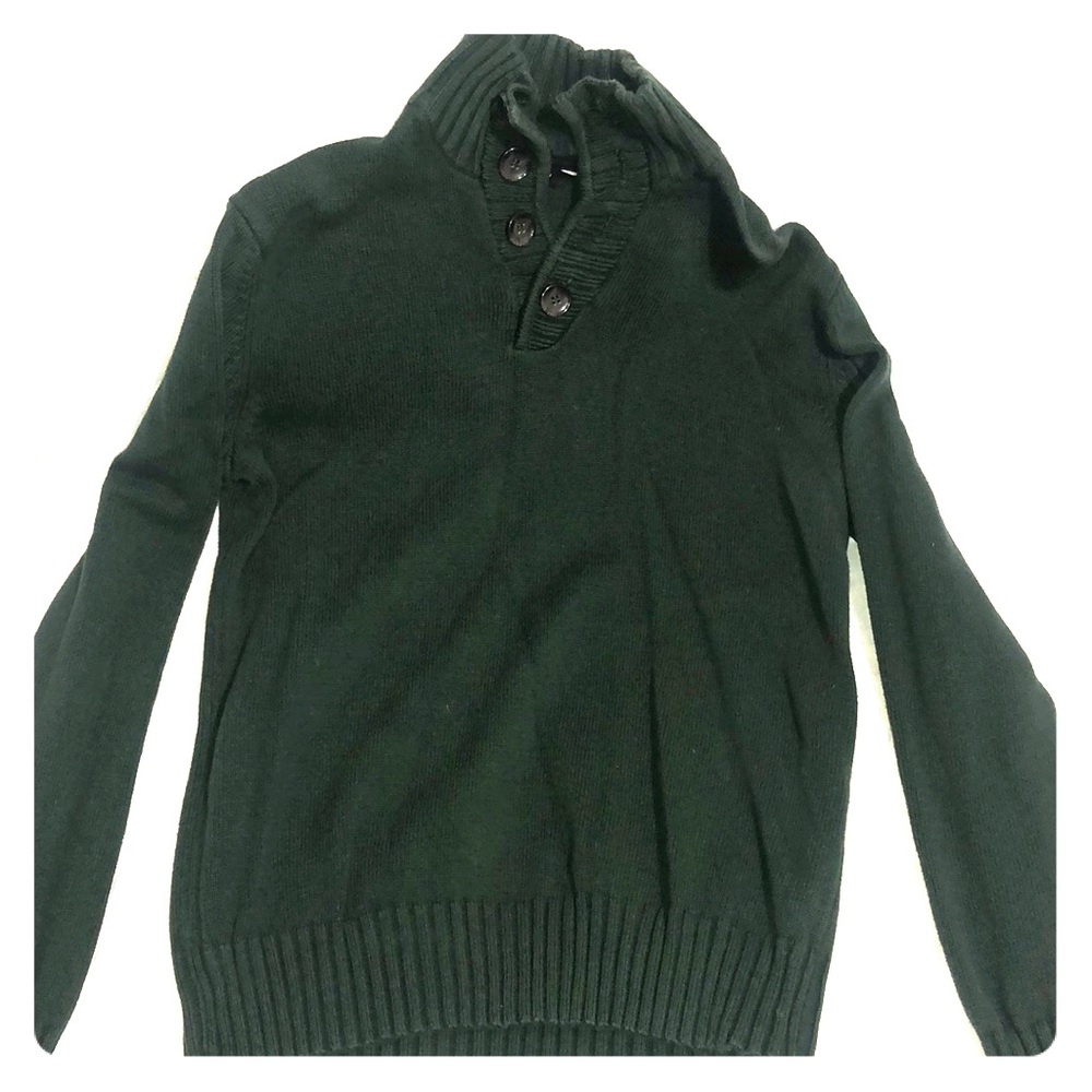 Sean John green turtle neck sweater